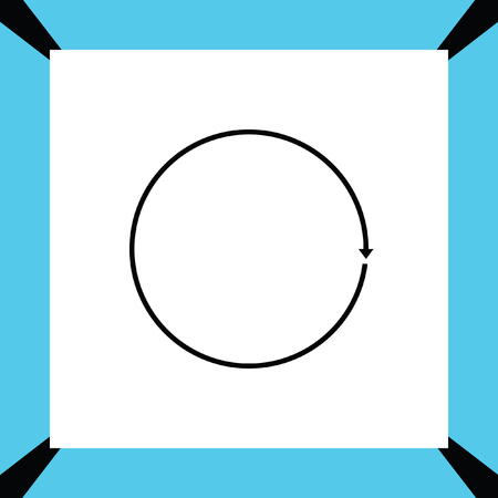 rotation arrowのイラスト素材