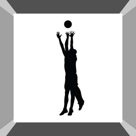 basketball playerのイラスト素材