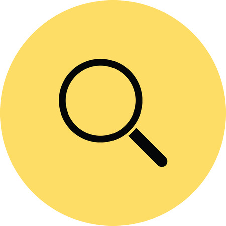 Magnifier iconのイラスト素材