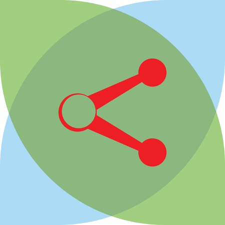 share internet iconのイラスト素材