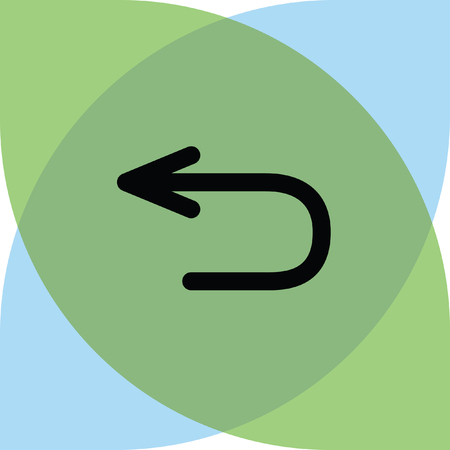 back iconのイラスト素材