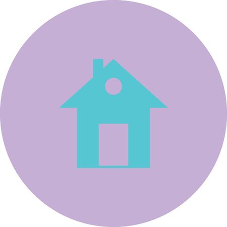house vector iconのイラスト素材