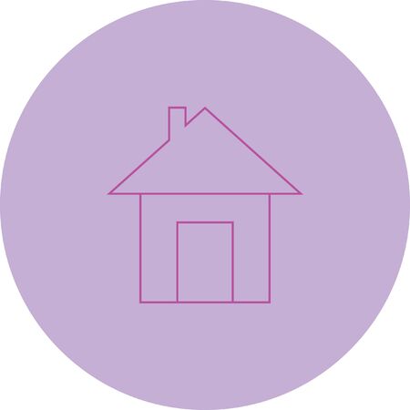 house vector iconのイラスト素材