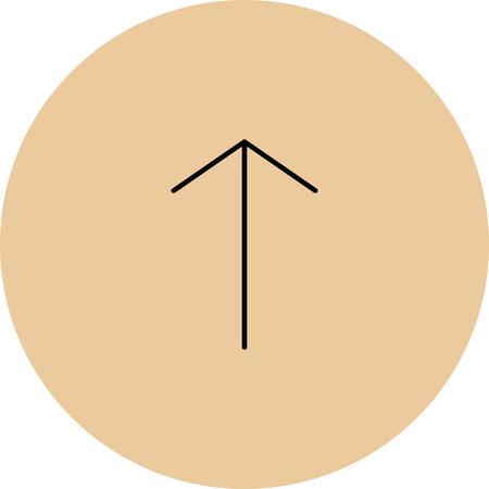 up arrow iconのイラスト素材