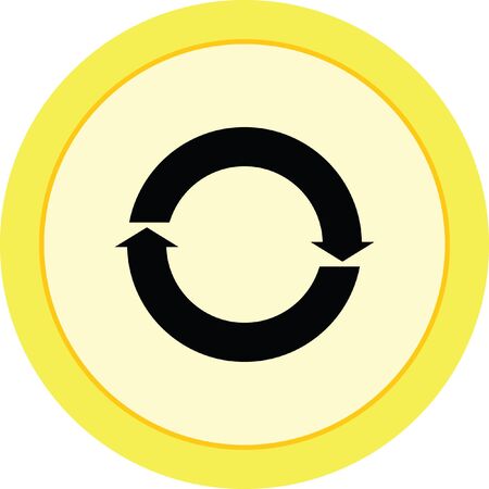 rotation arrowのイラスト素材