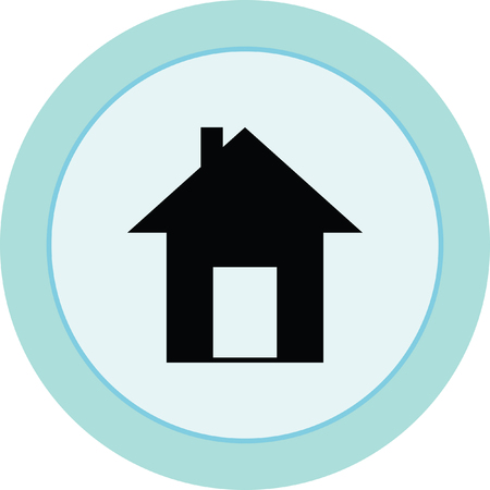 house vector iconのイラスト素材