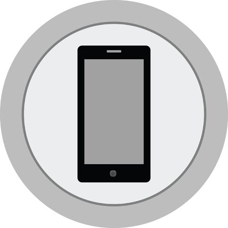 mobile phoneのイラスト素材