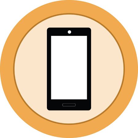 mobile phoneのイラスト素材