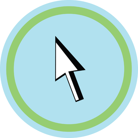 mouse click pointer cursor arrowのイラスト素材