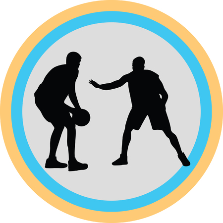 basketball playerのイラスト素材