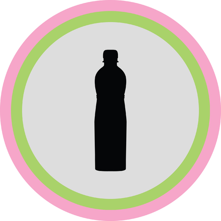 bottle iconのイラスト素材