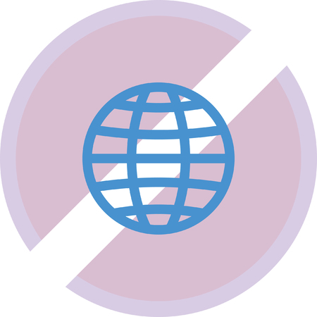 earth iconのイラスト素材