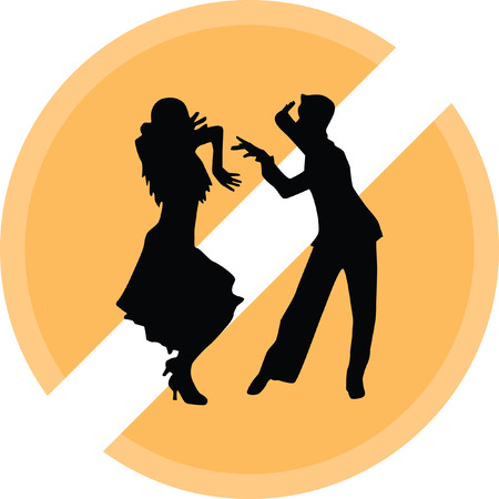 Dance peopleのイラスト素材