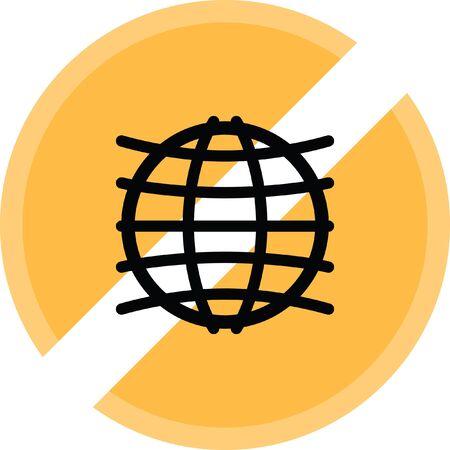 Earth iconのイラスト素材