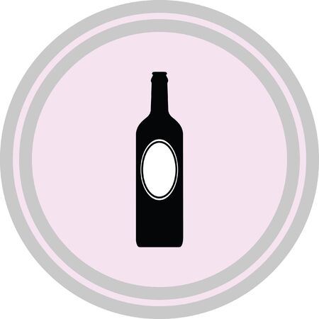 bottle iconのイラスト素材