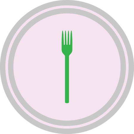 fork iconのイラスト素材