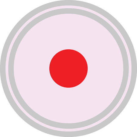 record button vector iconのイラスト素材