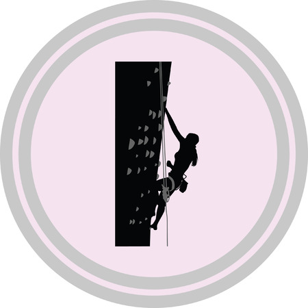 climber schoolのイラスト素材