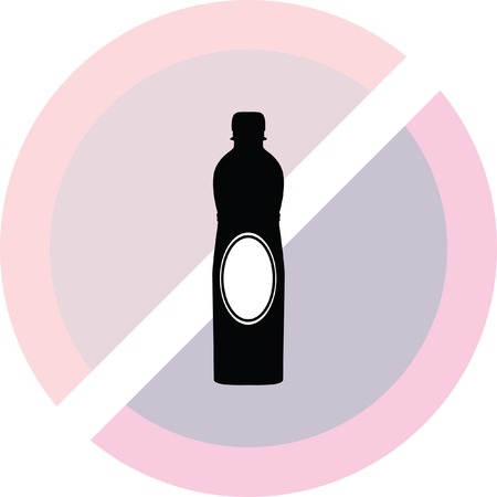 bottle iconのイラスト素材