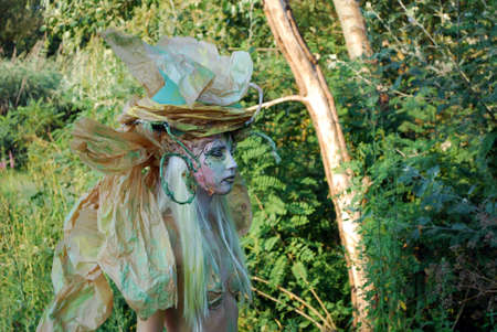 fairy girl dreamingの写真素材