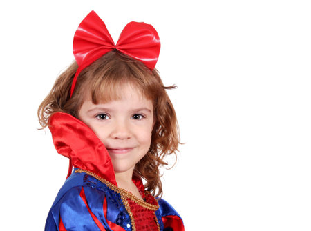 beauty little girl princessの写真素材