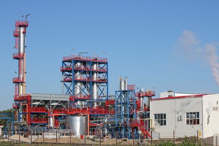 petrochemical plant oil industry