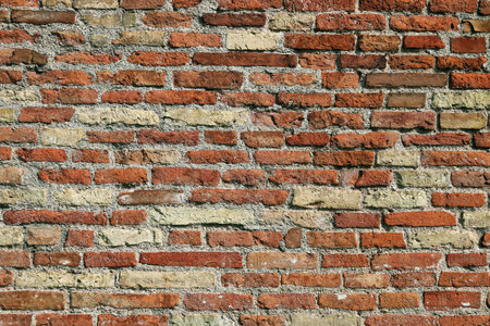 old house brick wall detail