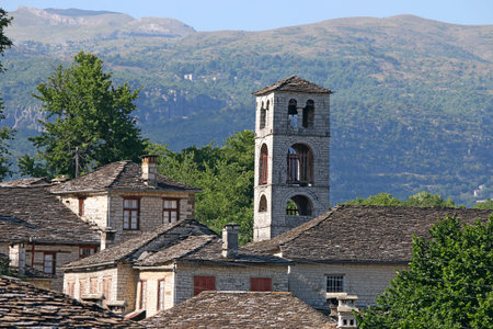 old stone village Dilofo Zagoria Greece