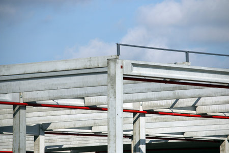 factory construction site detail industryの写真素材