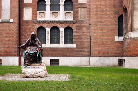 Magyar Pieta 1956 monument Dom square Szeged Hungary