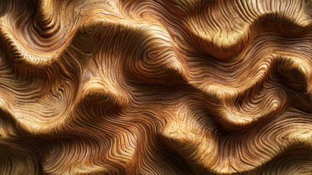 Hyper-realistic seamless sand ripples, intricate natural summer beach patterns.の素材