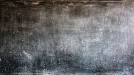 This image showcases an empty chalkboard surface, perfect for writing or drawing. Ideal for educational settings, art projects, or creative expression.の素材