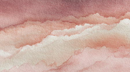 This soft watercolor abstract features gentle hues of pink and beige. Ideal for creative projects, it offers a tranquil and modern aesthetic for various design applications.の素材