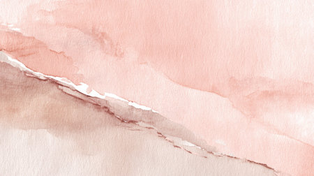 This soft pink abstract watercolor texture provides a serene and elegant backdrop for various artistic projects, evoking a sense of calm and creativity.の素材