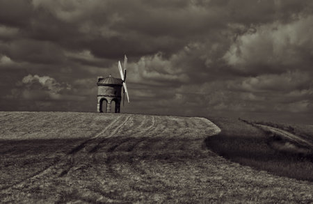 Chesterton Windmill in Warwickshire, Englandの写真素材