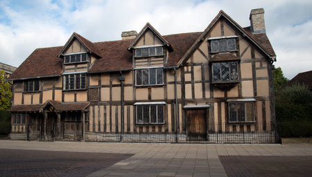 Shakespeare's Birthplace in Stratford On Avon, Warwickshireのeditorial素材