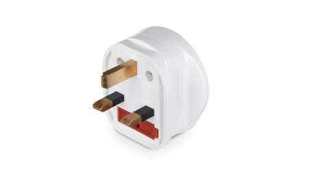 European to english plug adapterの写真素材