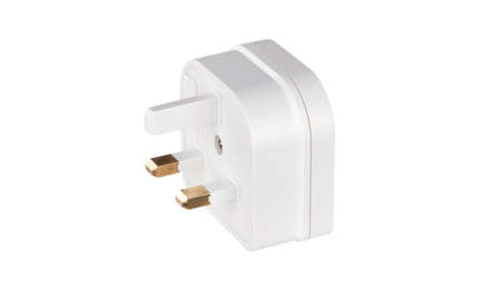 European to english plug adapterの写真素材