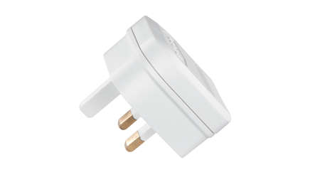 European to english plug adapterの写真素材