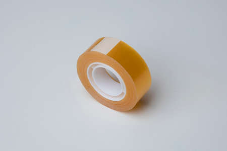 yellow transparent tapeの写真素材