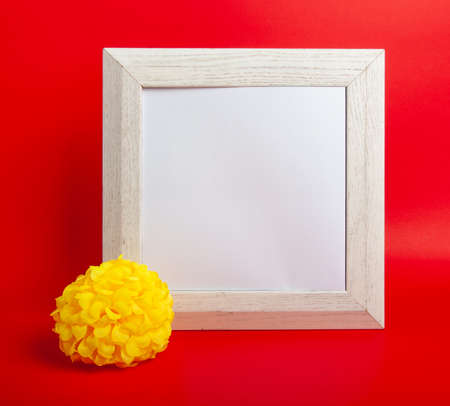 framework for photo or congratulationの写真素材