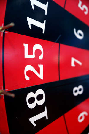 Roulette wheel in a casino. France.の写真素材