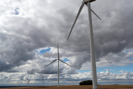 Wind power or wind energy is the use of wind to provide the mechanical power through wind turbines...