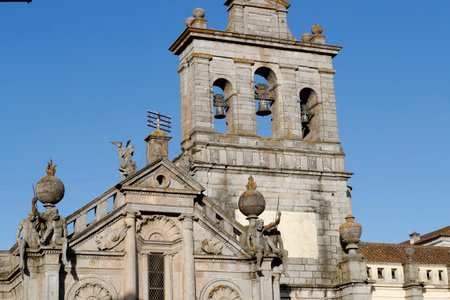 Convent of Our Lady of Grace. Bell tower. Evora. Portugal.