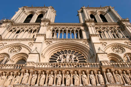 Notre Dame de Paris cathedral. France.の素材 [FY310179930567]