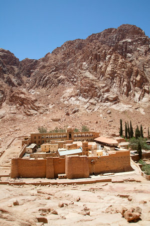 Santa Catherine's orthodox monastery. Egypt.の写真素材