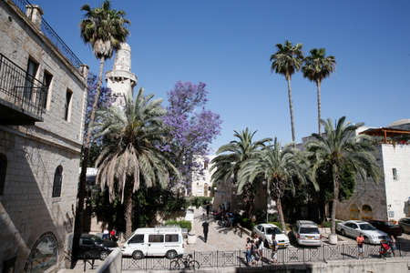 Jerusalem Jewish district. Israel.のeditorial素材