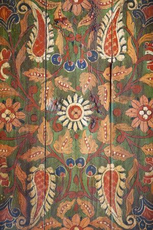 Bahia Palace. Architectural detail. Marrakech. Morocco.のeditorial素材