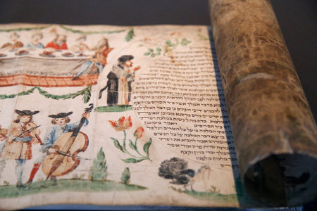 The Israel Museum. Esther scroll. Germany, early 18th century. Israel.