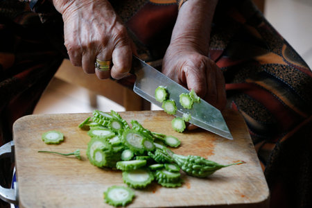 To prepare a meal in the kitchen. France.